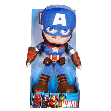 Kapitan Ameryka Pluszowe Avengers 25 cm z tronem
