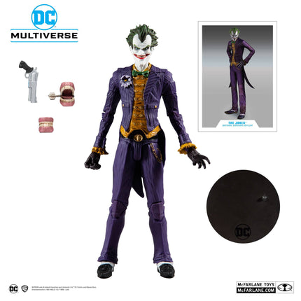 Joker figura de acción Batman Arkham 18 cm Mc Farlane Toys